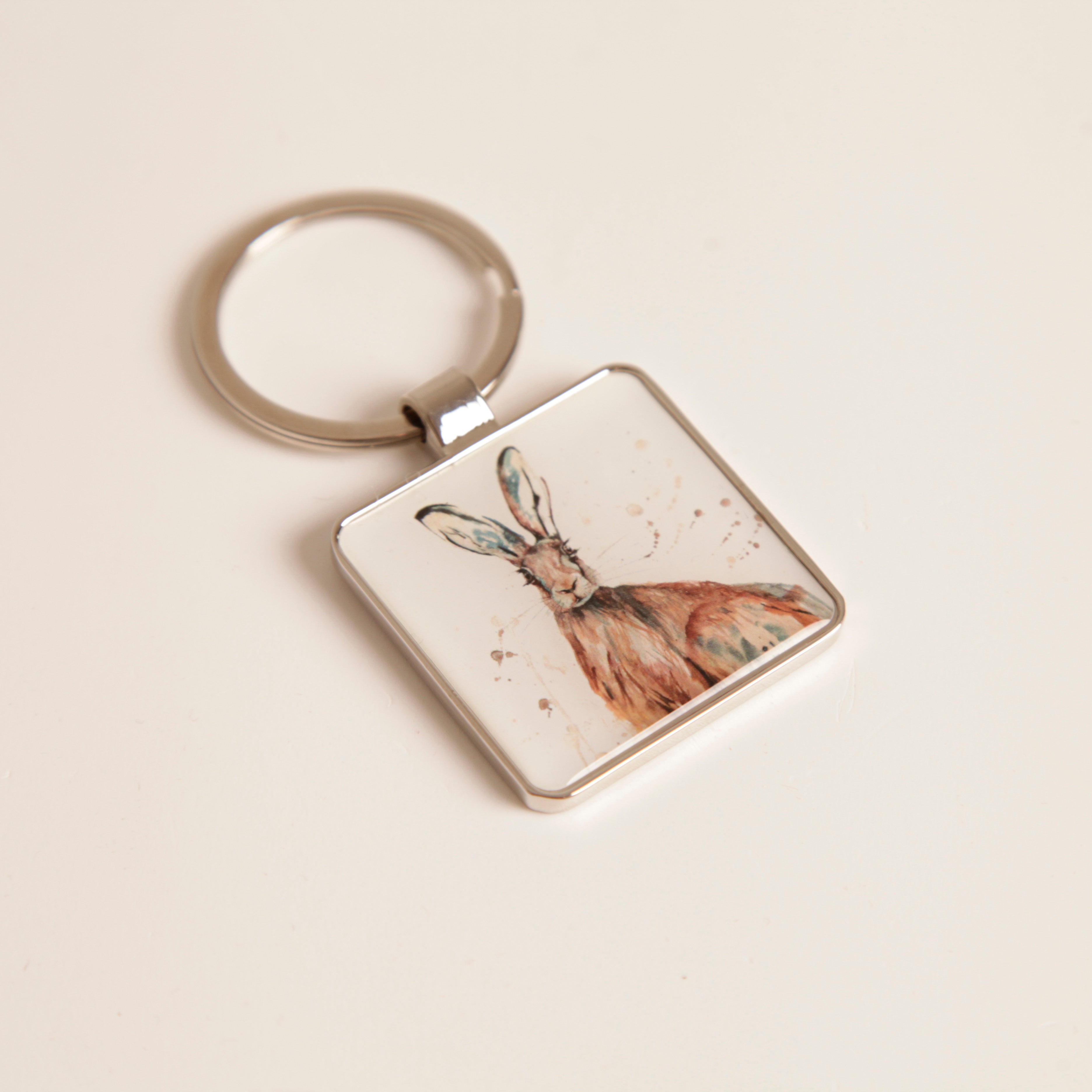 Hare Design Keychain
