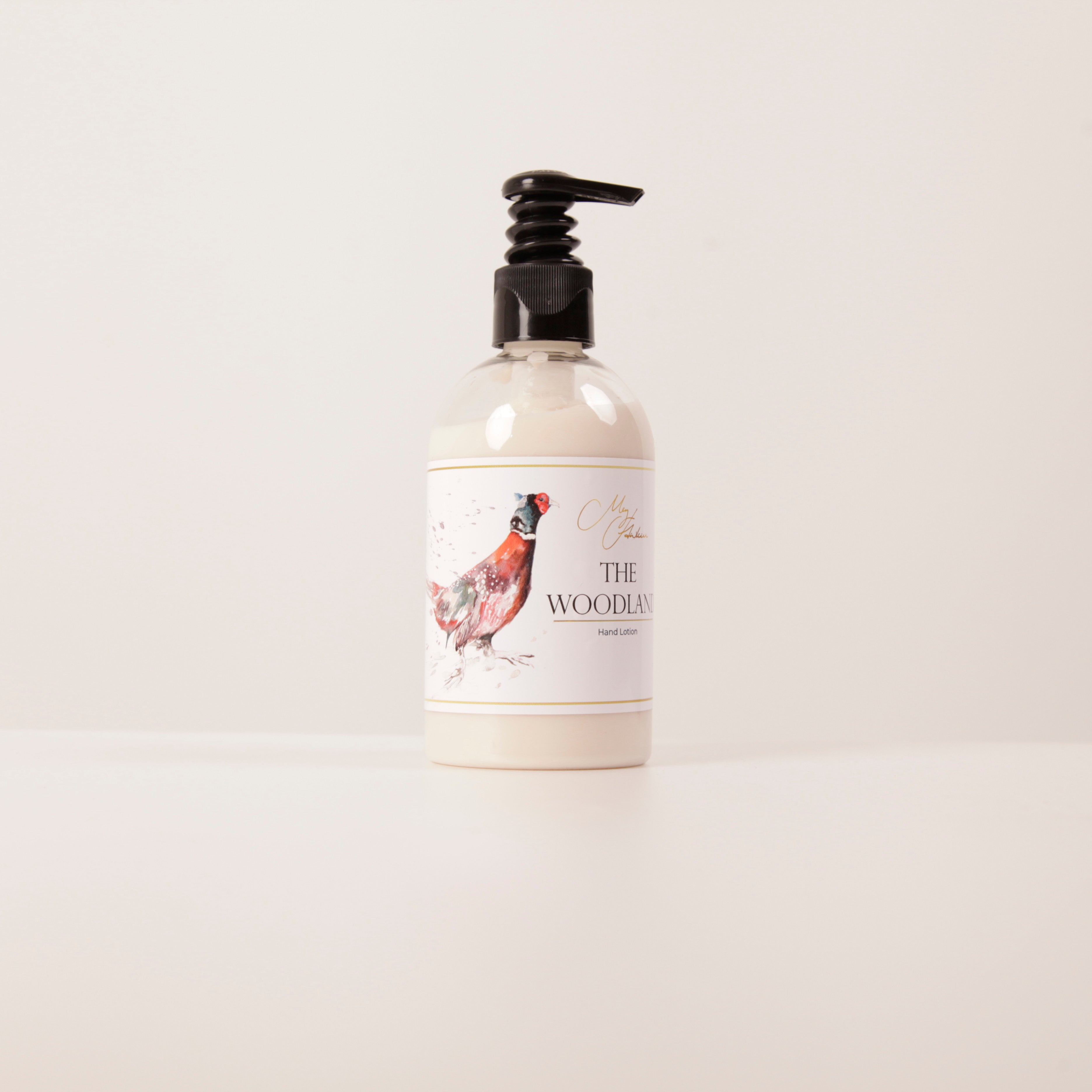 The Woodland Hand Lotion with Pheasant Design
