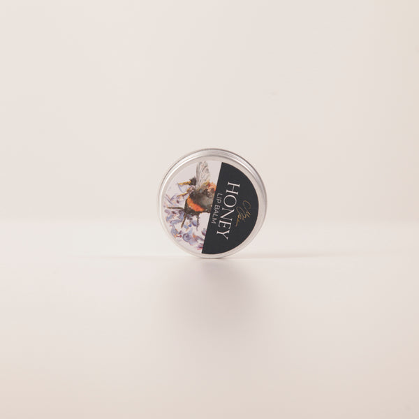 Honey Lip Balm With Bee Design