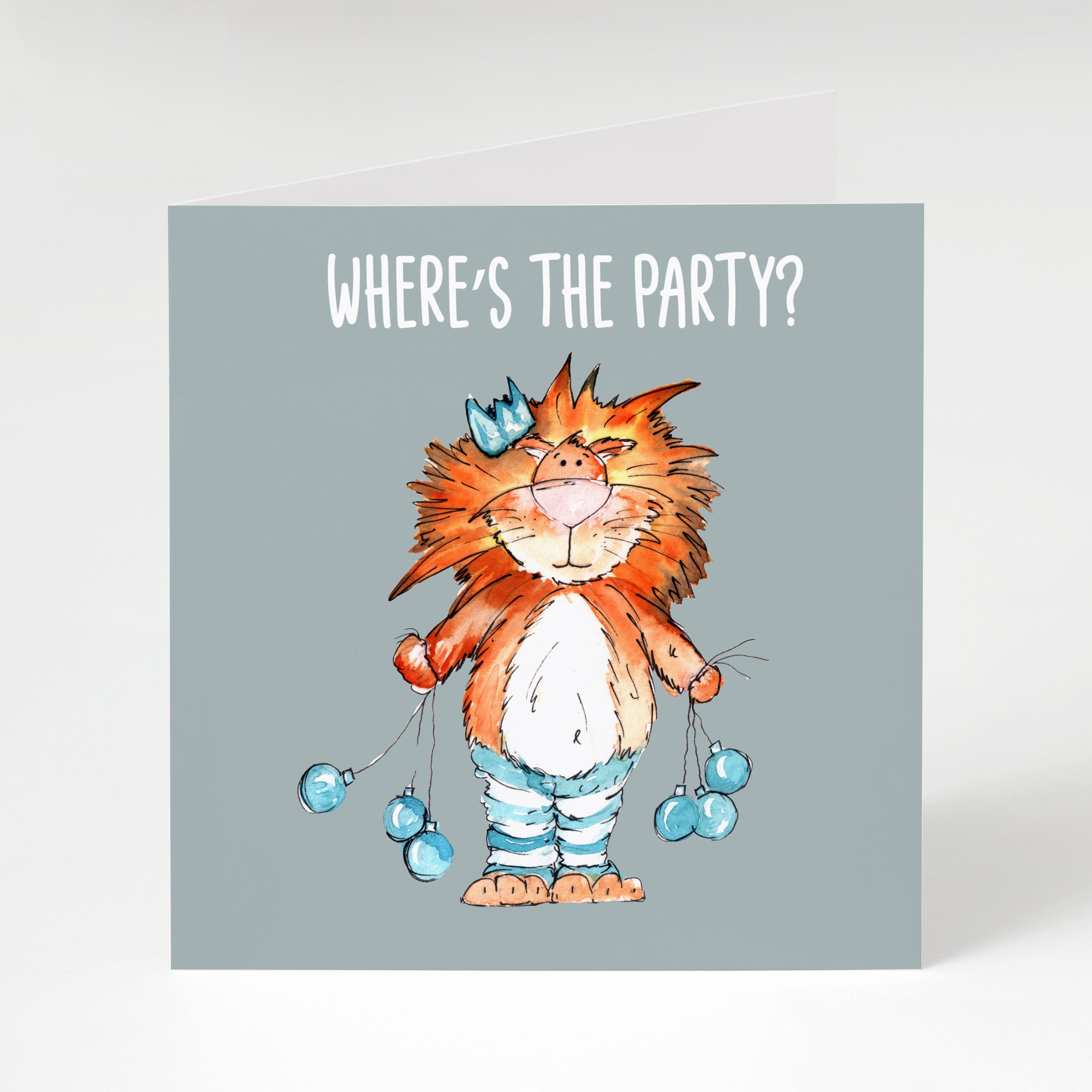 Where's the Party? Greeting Card