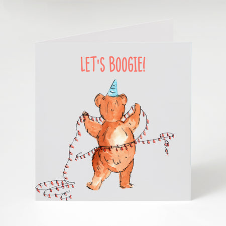 Let's Boogie Greeting Card