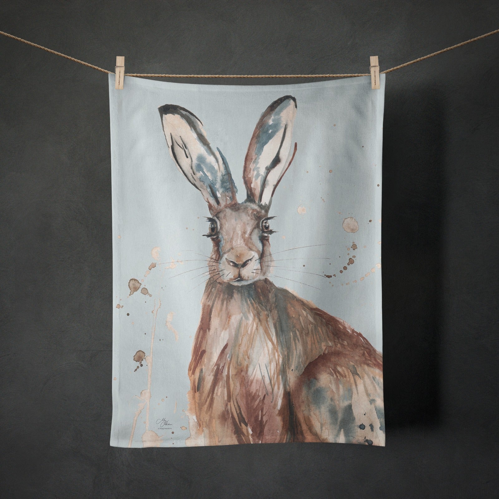 Hare Teatowel