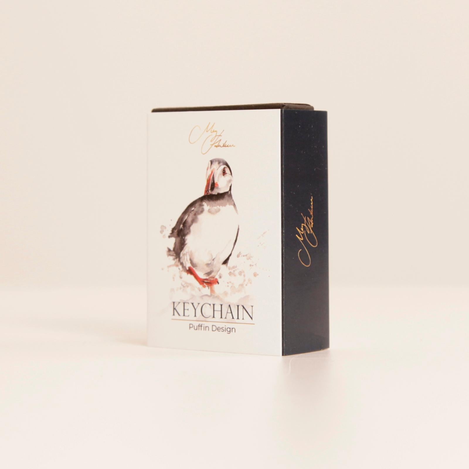 Puffin Keychain with Gift Box
